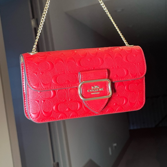 NWOT Coach Morgan Crossbody In Signature Leather CF942 - Picture 6 of 6